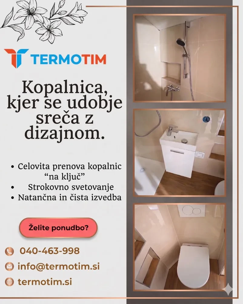 Ureditev kopalnice Štajerska