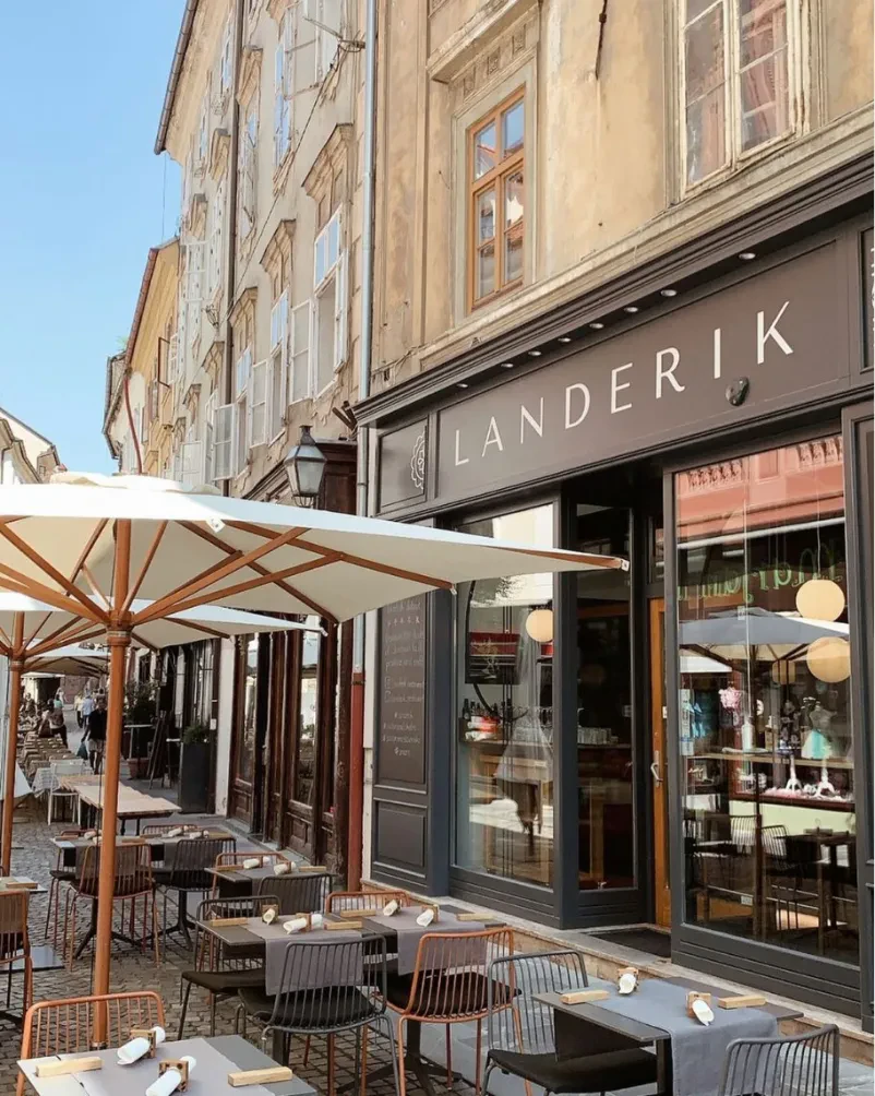 Fine dining restaurant in the centre of Ljubljana