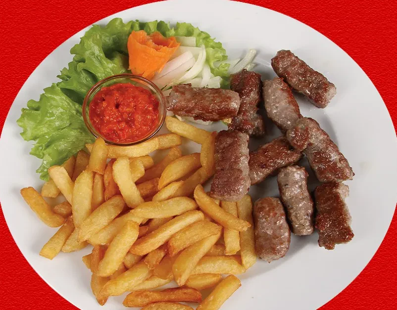 Domača hrana v gostilni v Kozinah