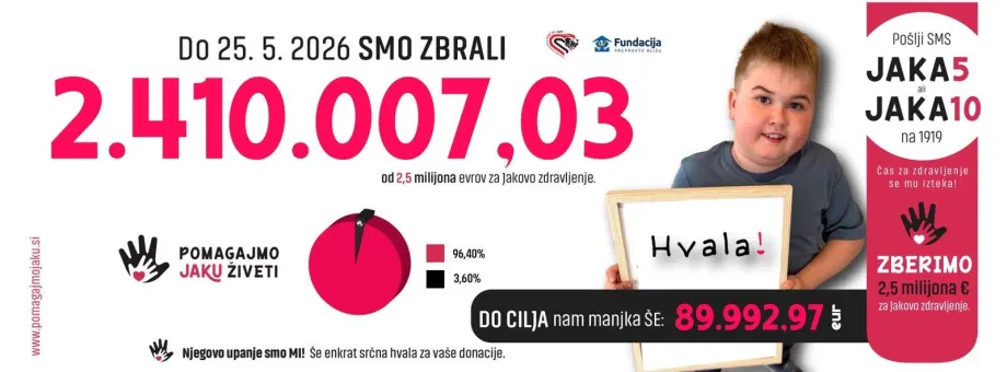 Dva tedna za novo poglavje: Bodimo veter v Jakovih jadrih
