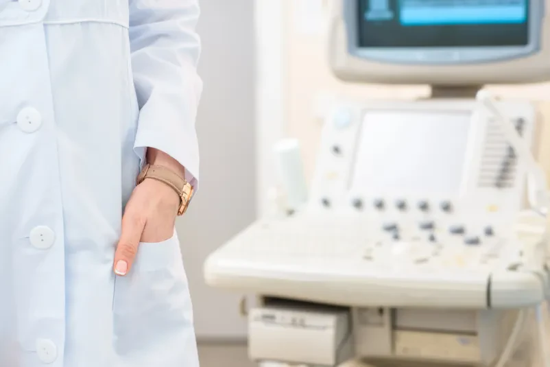 Ginekološki pregled pacientke v ambulanti Ginekologija in porodništvo, ginekološka ambulanta Gorenja vas, Gorenjska