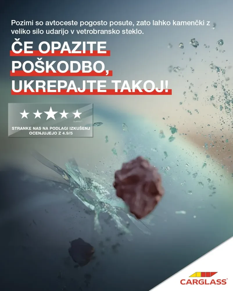 Popravilo avtoestekla brez čakanja Slovenija