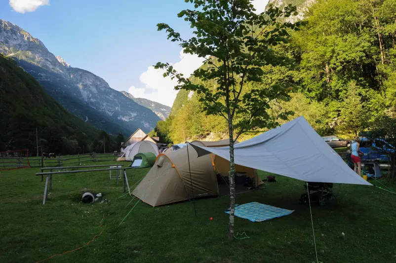 Kamp Soča, Slovenija