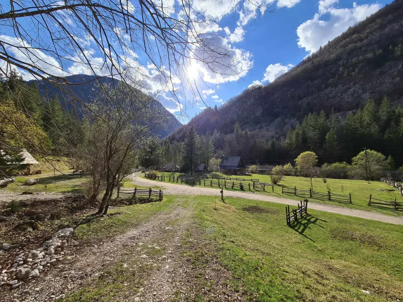 Kampiranje Soča