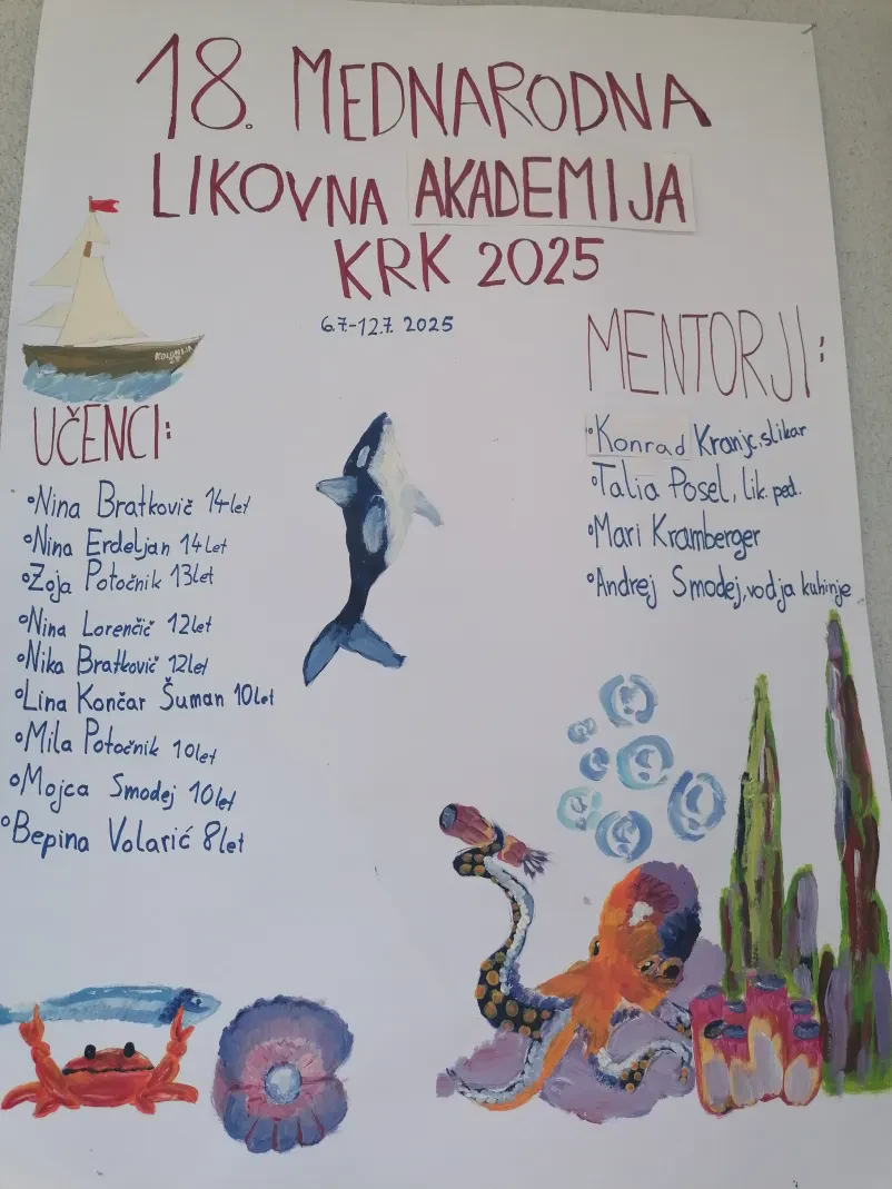 Mednarodna poletna likovna akademija in likovna šola Slovenija
