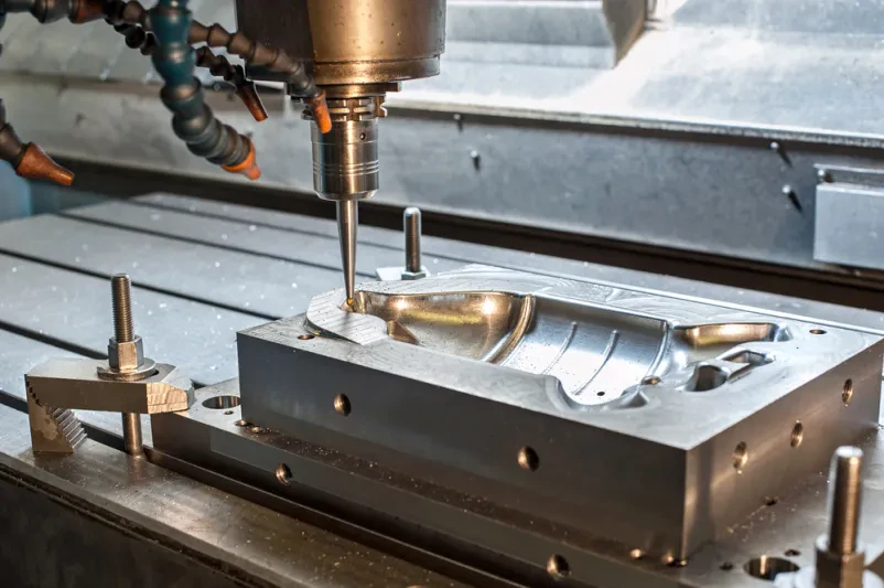 Our machinery park for milling, drilling and turning of metals