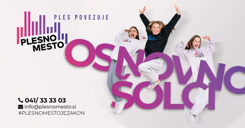 Vpis v Plesno Mesto plesno šolo v Ljubljani