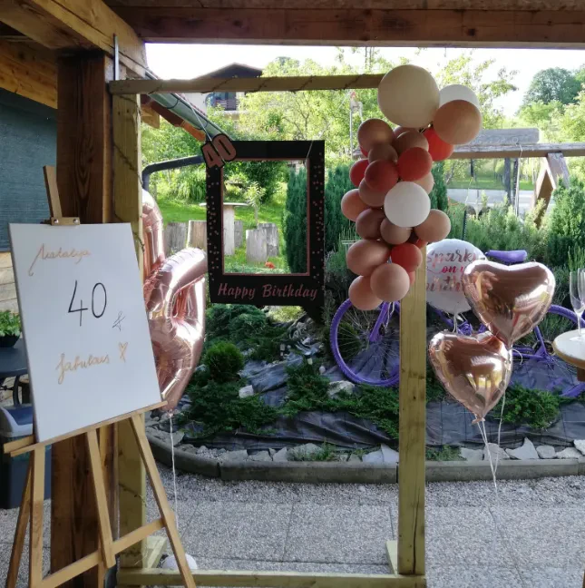 Pokrit prostor za piknik in druženja Najem prostora za praznovanje Rogaška Slatina