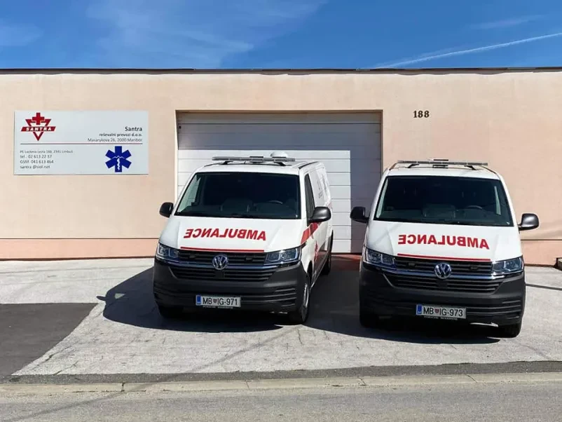 Prevoz z rešilcem na pregled Štajerska