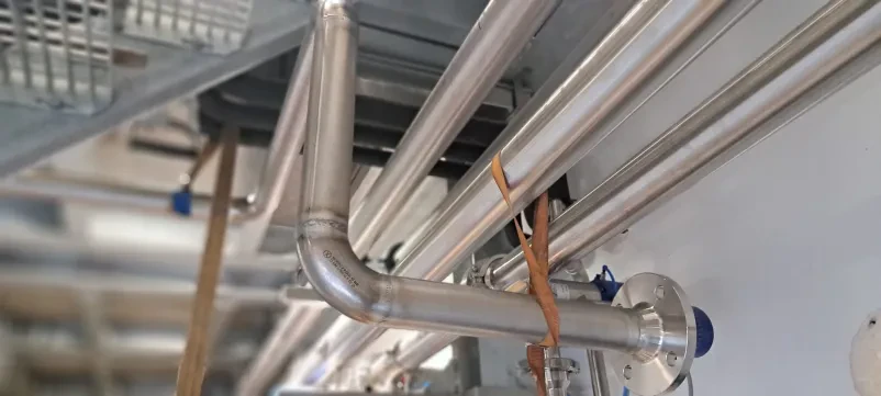 Industrial steel pipelines Europe