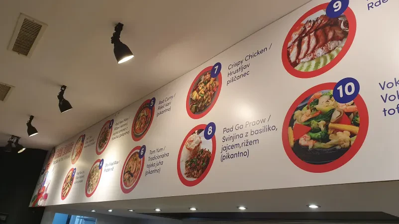 Tajska hrana Ljubljana