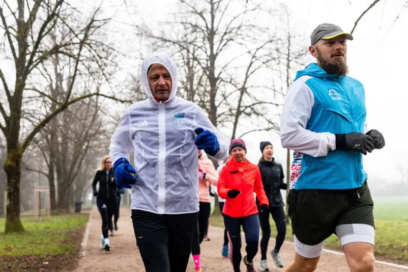 Tekaške priprave na maraton Osrednja Slovenija