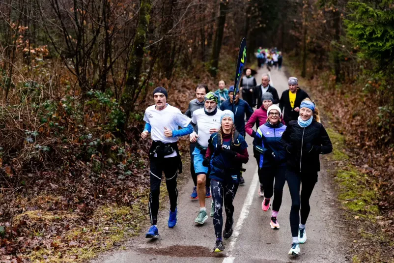 Motivacija za tek Osrednja Slovenija