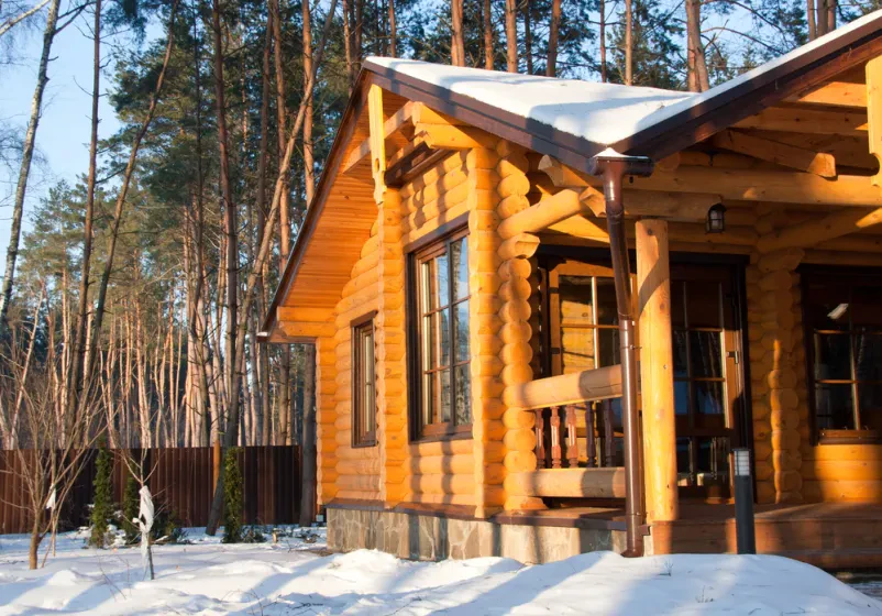 Izdelava lesenih hiš in brunaric Štajerska