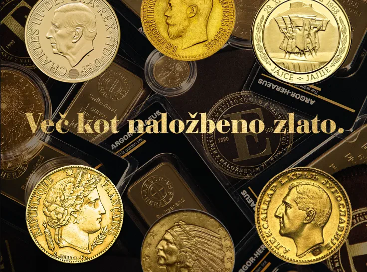 Nakup naložbenega zlata Obala