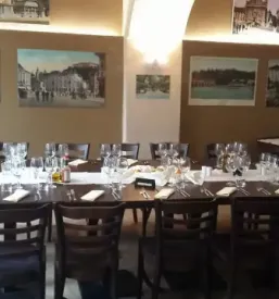 Buon ristorante nel centro di Lubiana