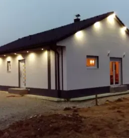 Gunstiger holzskelett hausbau in slowenien