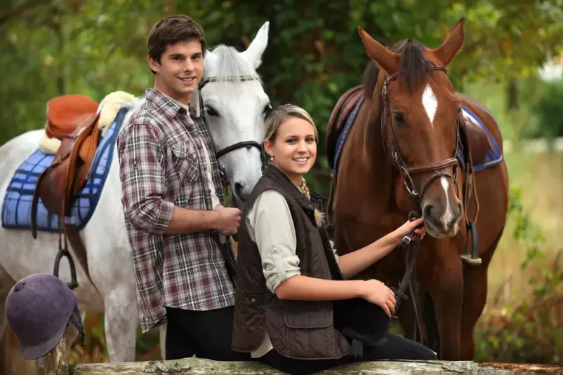 Horse riding