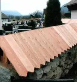 Izdelava lesenih streh in fasad slovenija