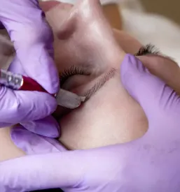Japonsko vrisovanje obrvi, microblading Primorska