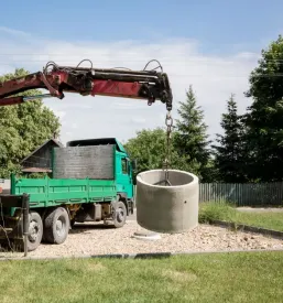 Mehanizacijo za montažo s hiab Štajerska