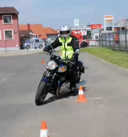 Voznik motornega kolesa začetnik Murska Sobota