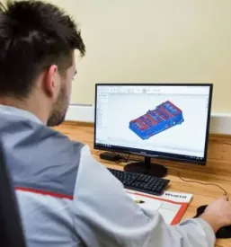 Order polystyrene pattern