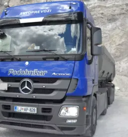Kvaliteten prevoz razsutega tovora po Sloveniji