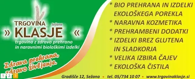 Prodaja bio hrane Primorska