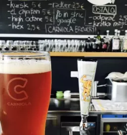 Slovenian craft beer shop bled