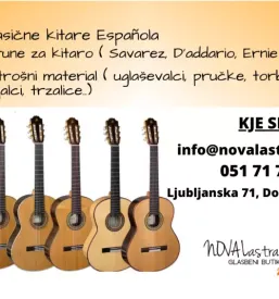 Trgovina z inštrumenti Ljubljana z okolico