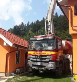 Ugoden prevoz betona maribor