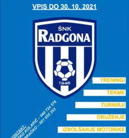 Vpis v nogometni klub gornja radgona