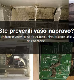 Profesionalno vzdrževanje klima naprav Slovenija