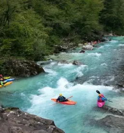 Camp bovec soca