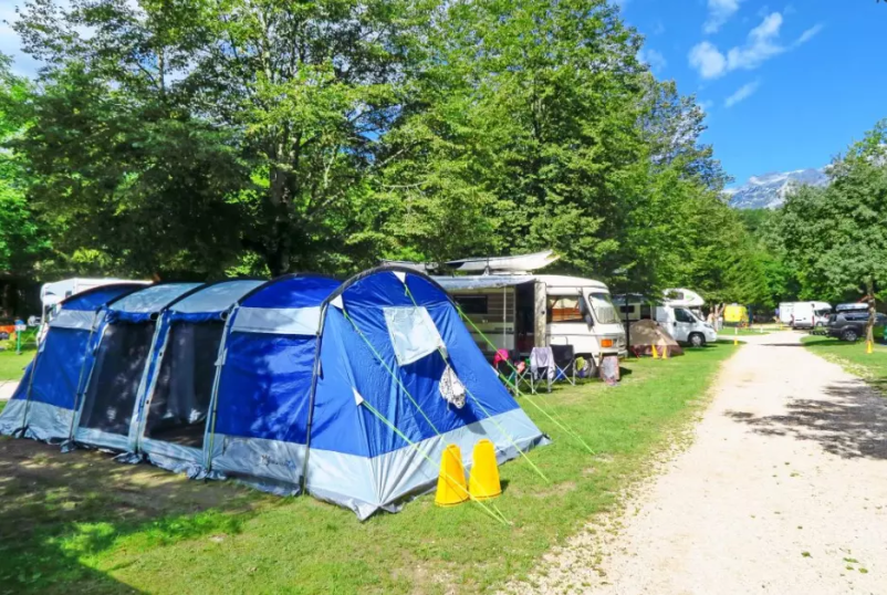 Camp Bovec, Soča