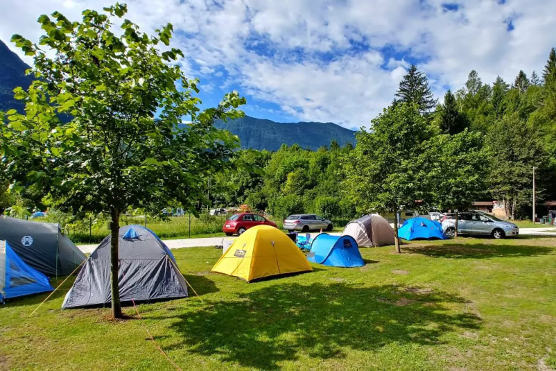 Dober camp v Bovcu ob Soči