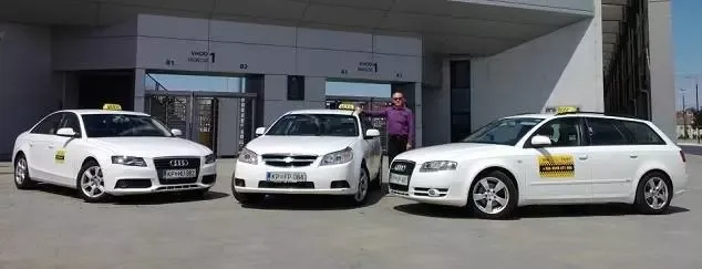 Cheap taxi ride Koper