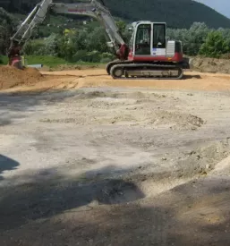 Gradnja hiše Dolenjska