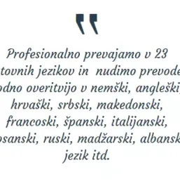 Prevajanje in sodni prevodi Celje, Savinjska
