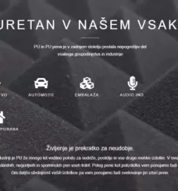 Ugoden razrez poliuretanske pene v Sloveniji