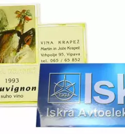 Tisk na etikete noba gorica