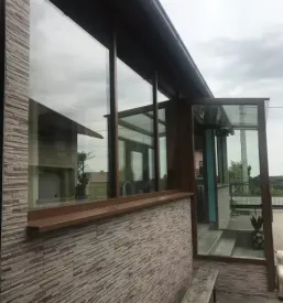Zasteklitev letni vrt pomurje