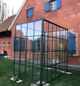 Zasteklitev letni vrt pomurje