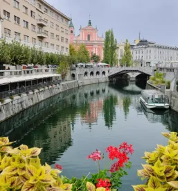 interessante Bootsfahrt ljubljana