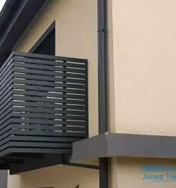 Poceni inox in barvane ograje