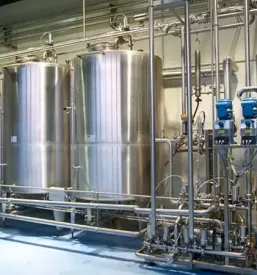 Production of industrial beverage filling machines
