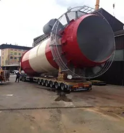 Transport of industrial machinery Slovenia