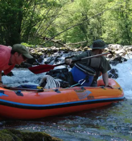 Dober rafting na kolpi