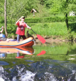 Dober rafting na kolpi